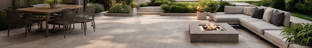 Außenbereich mit Naturstein